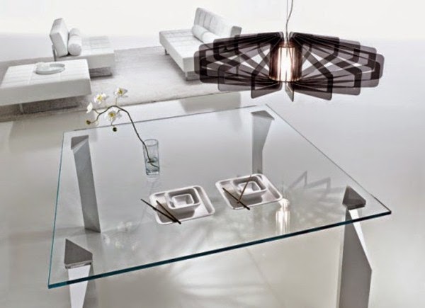 Examples of designer glass tables!