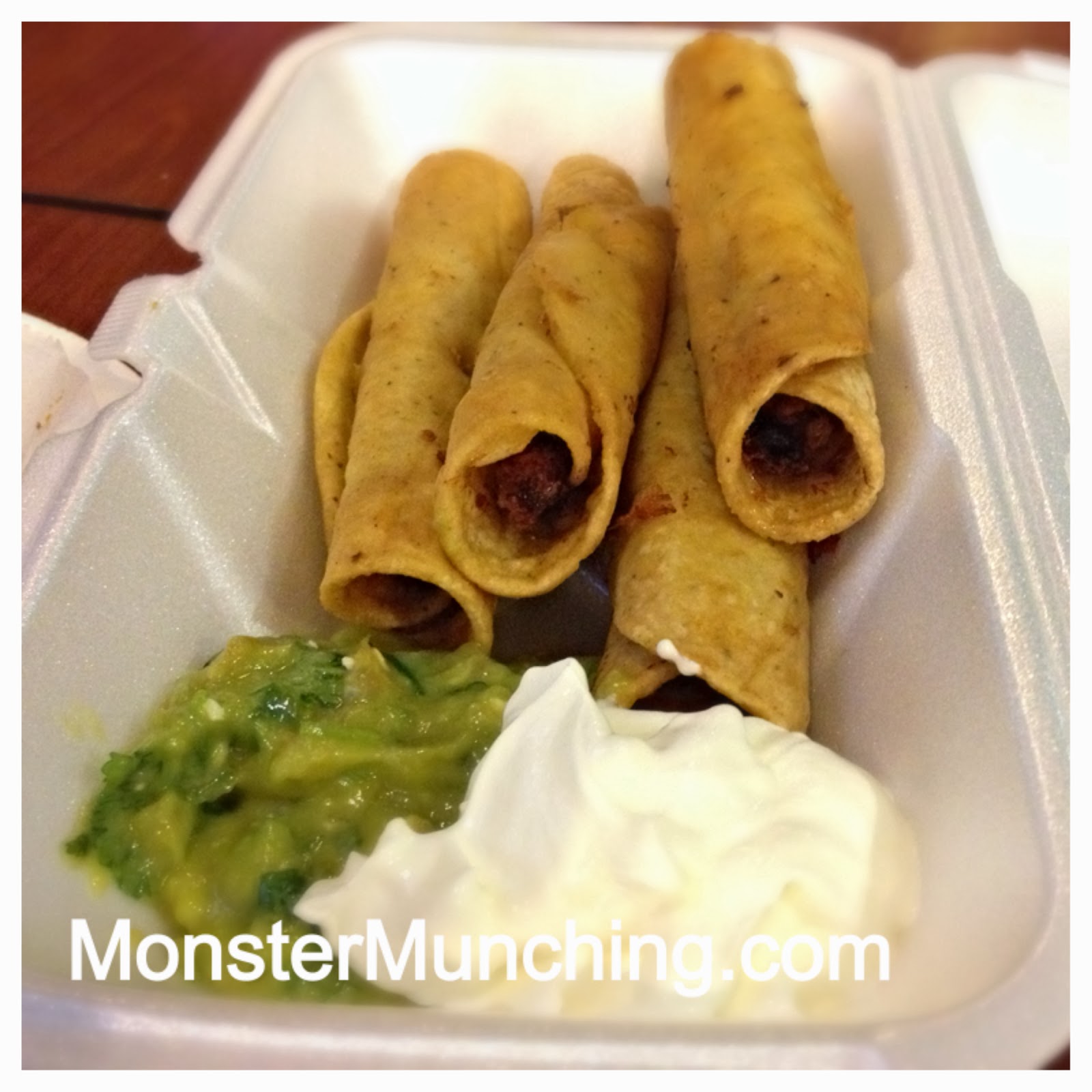 Monster Munching Taquitos at El Toro Bravo Tustin