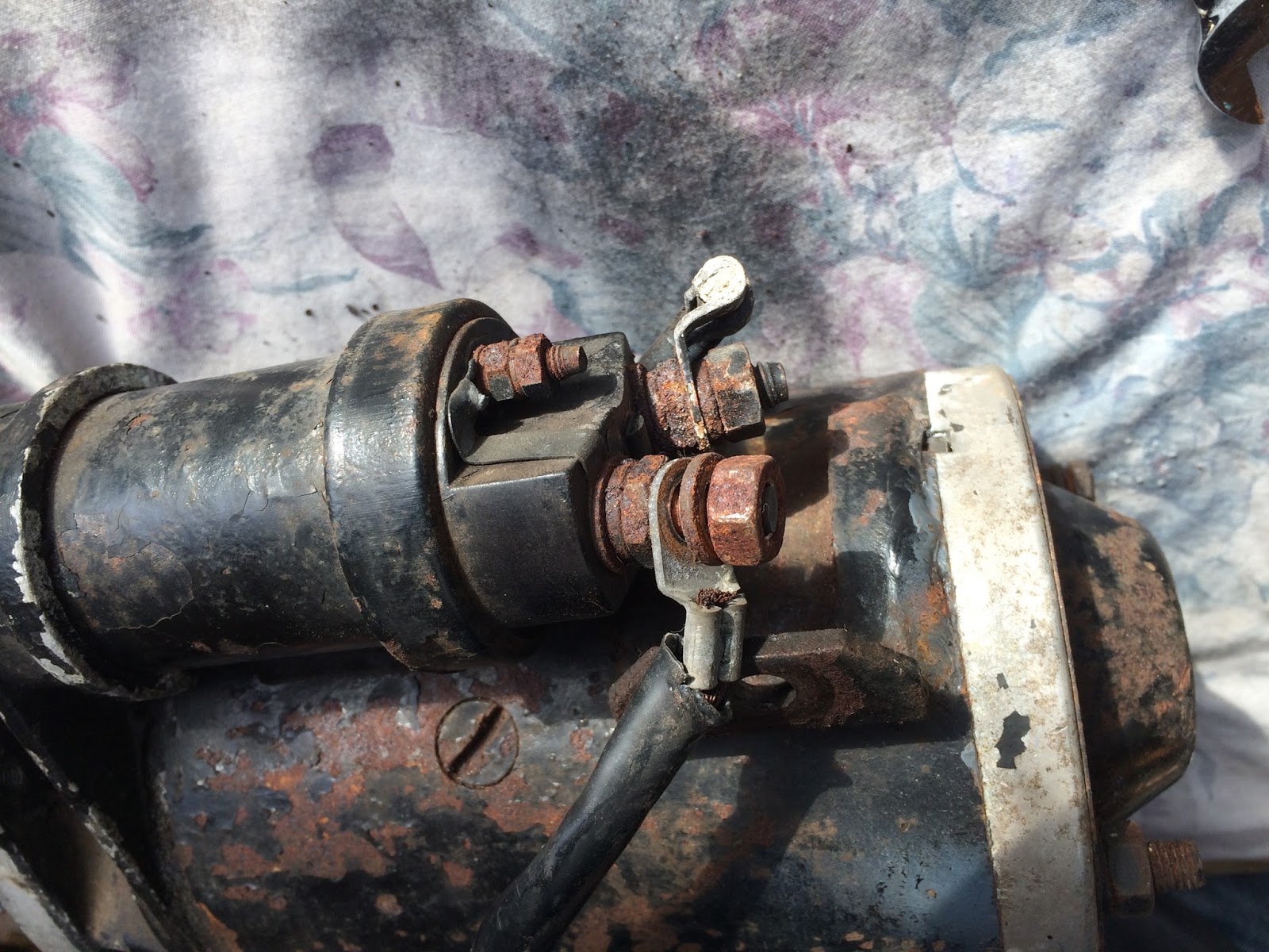 Restoration of a 1968 Citroen DS21bvh Pallas Starter Motor Rebuild