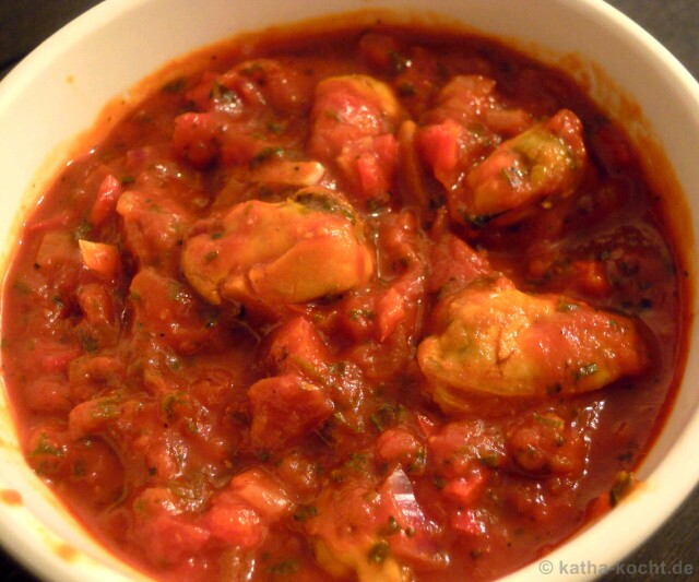 Chicken Casserole with Tomatoes : A very popular chicken Recipe