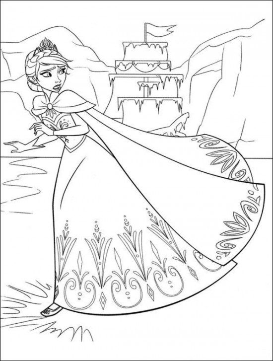 free coloring pages disney frozen - photo #18