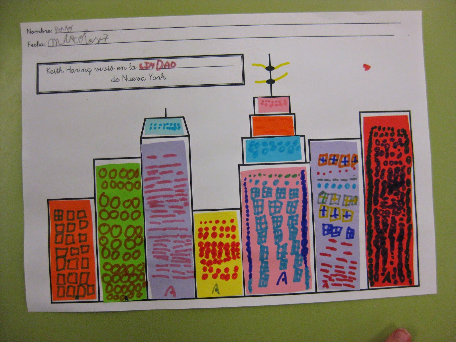 Trabajando con personitas Los rascacielos de