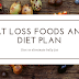 FAT Loss Foods and Diet Plan