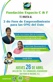 2do Foro de Emprendimiento ONG del Este.