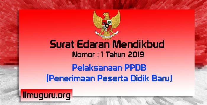 SE Nomor 1 Tahun 2019
