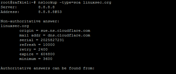Mengenal Perintah nslookup Untuk Melihat Informasi DNS - LinuxSec