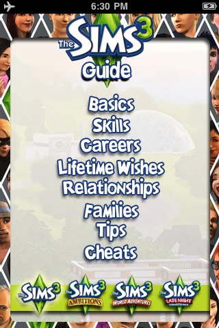 Apps Tracker: Guide for "The Sims 3: Original, Ambitions, World ...