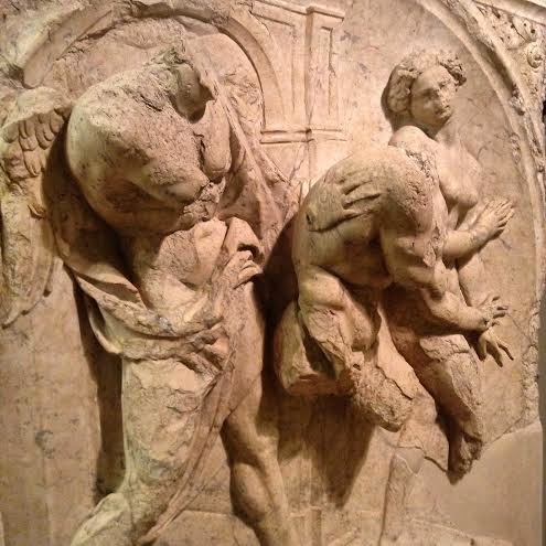 La cacciata di Adamo ed Eva, originale, Jacopo della Quercia