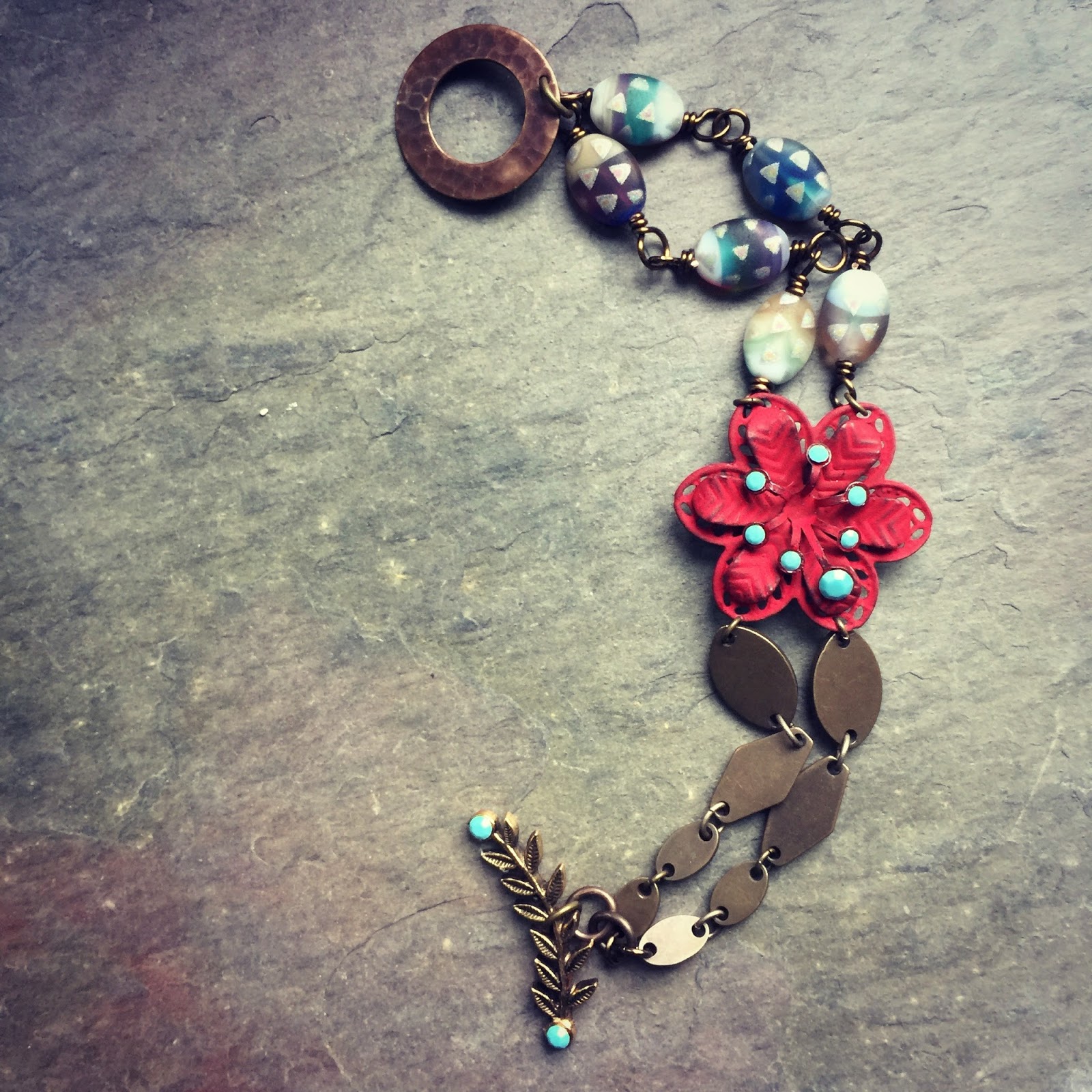 New Metal Flower Jewelry