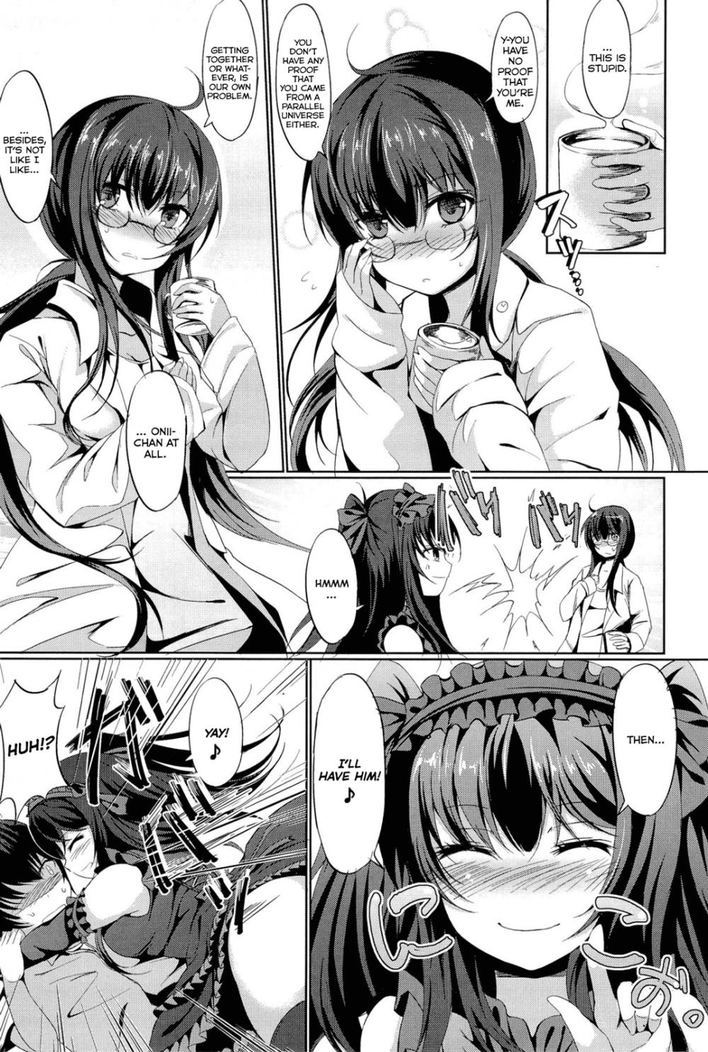 Hentai Manga Comic-Little Strange Lovers,Sister Paradox-Read-10