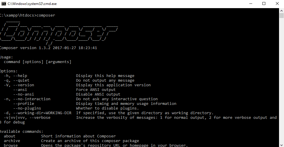 Cara Install Laravel di Localhost Xampp Melalui Composer Create Project