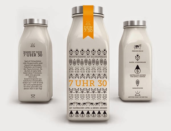 milk packaging design