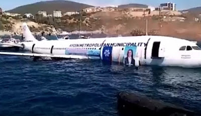 Οι Τούρκοι βύθισαν ένα ολόκληρο Airbus στα νερά του Αιγαίου - ΒΙΝΤΕΟ