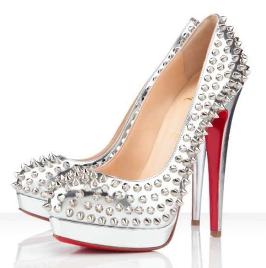 pumps with spikes on them