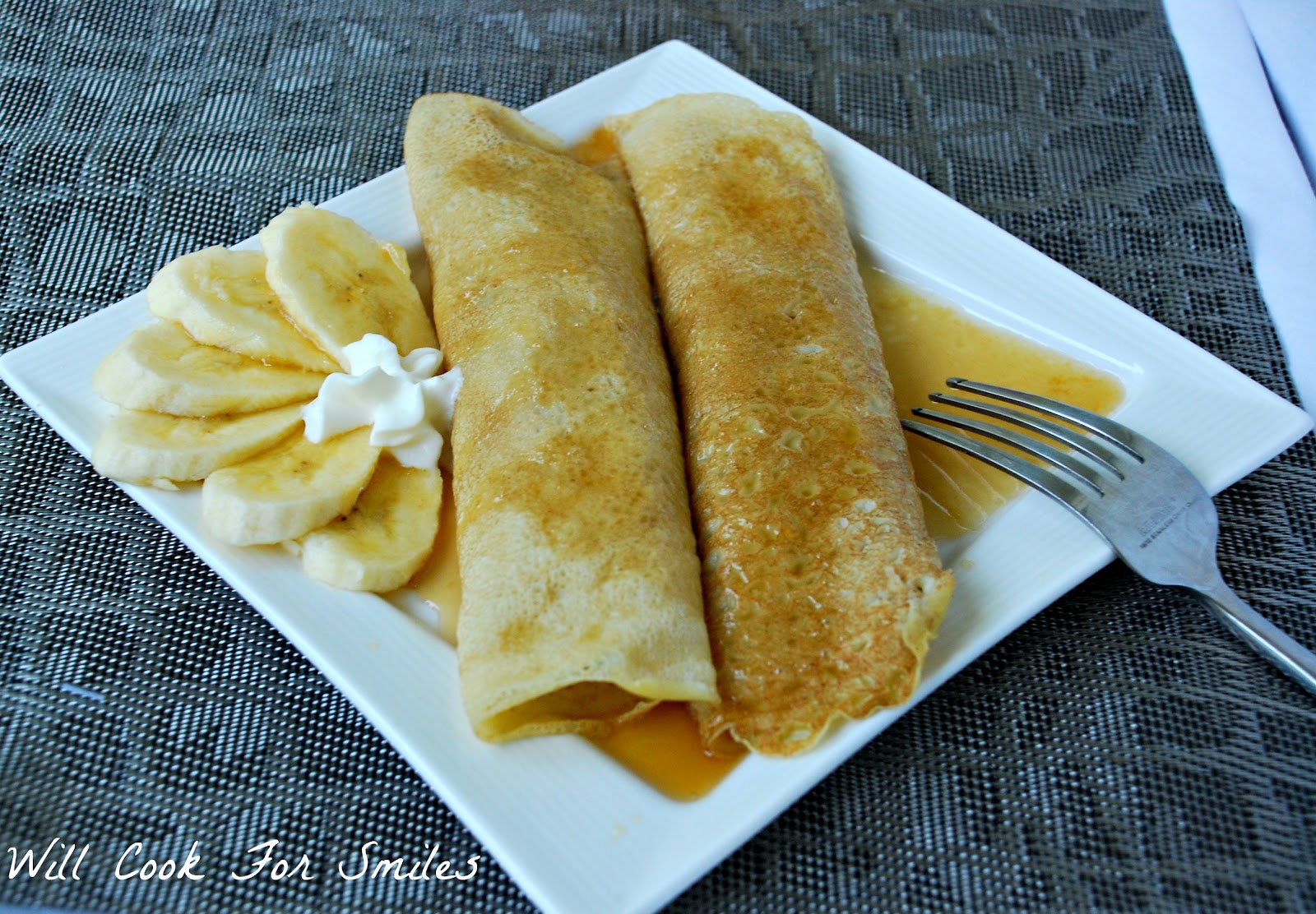 Bananas Foster Crepes Will Cook For Smiles