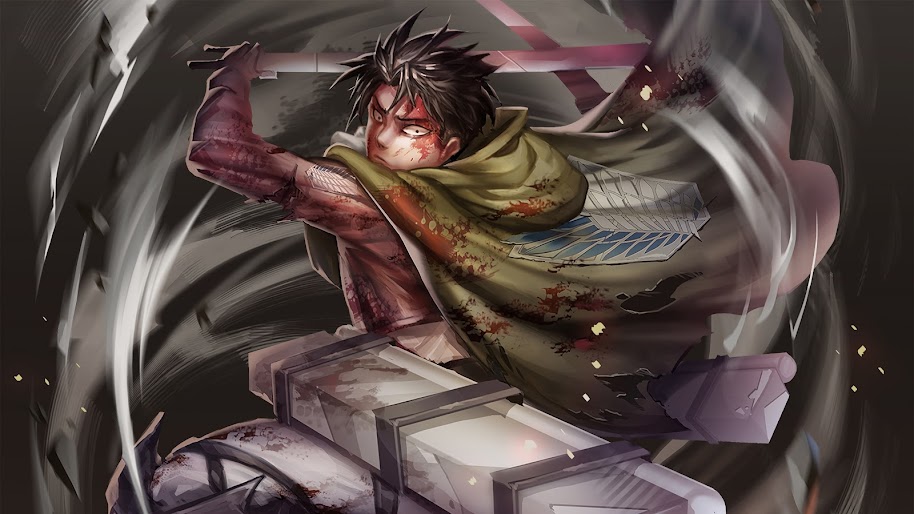 Levi, Attack on Titan, 4K, #25 Wallpaper