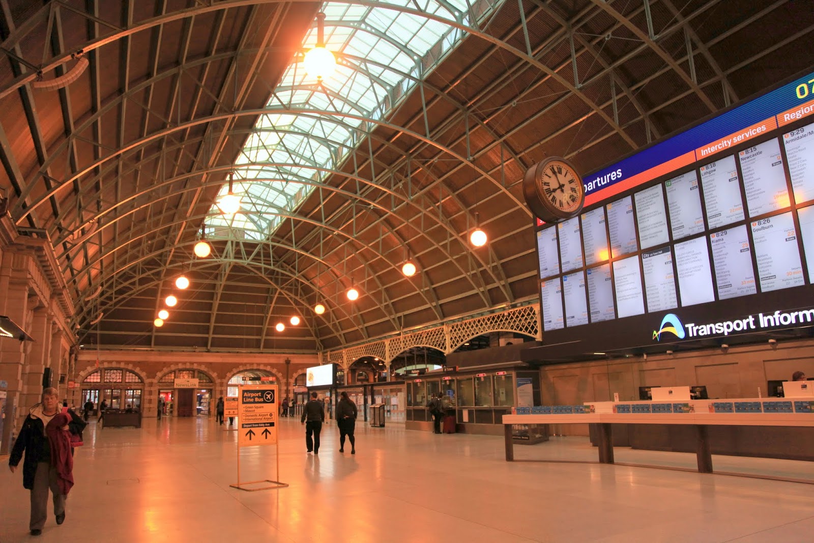 Thru my Sydney Eye Central Station's 
