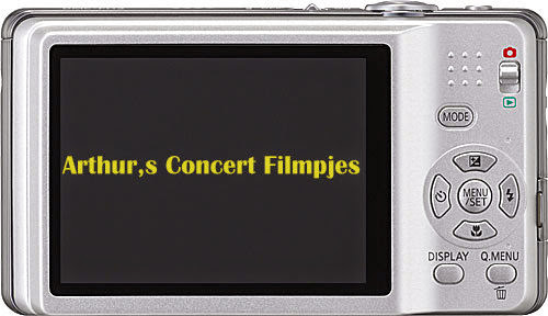 Arthur,s Concert Filmpjes (update 27 Dec  2015)