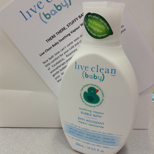 Happy ChinaDoll Live Clean (baby) Soothing Vapour Bubble Bath 