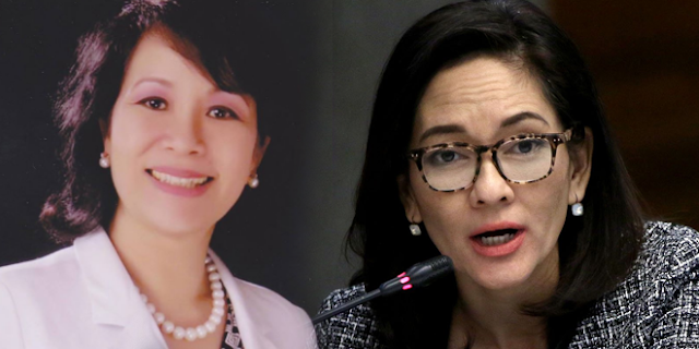Filipina doctor says Hontiveros "broke the law" after displaying DOJ Sec. Aguirre's text