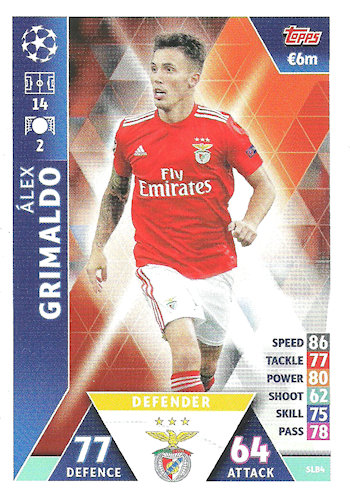 Match Attax Champions League 19//20 Auswahl Benfica Lissabon