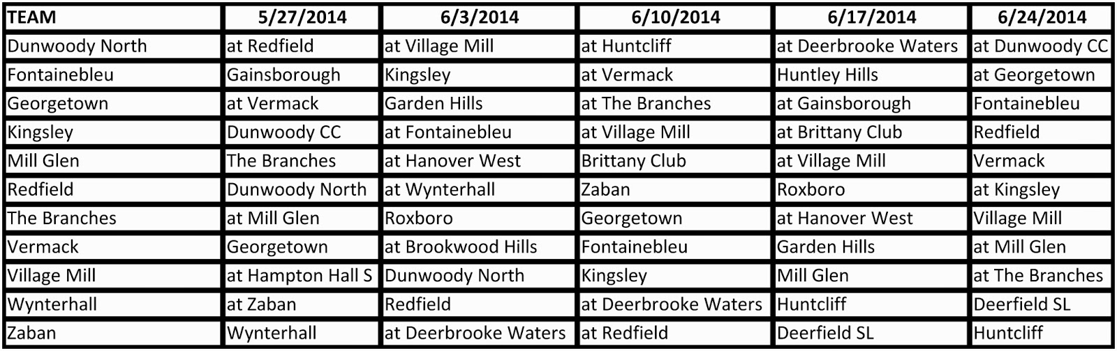 Heneghan’s Dunwoody Blog: Dunwoody 2014 Swim Team Schedule - A Tuesday Heneghan’s Dunwoody Blog: Dunwoody 2014 Swim Team Schedule - A Tuesday