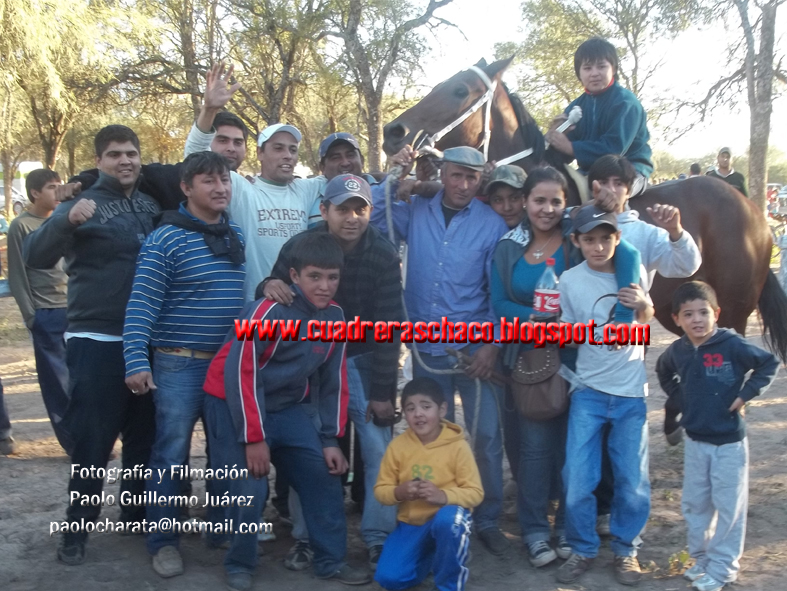 Cuadreras Chaco 2021 RESULTADOS 01/05/2012 VILELAS SANTIAGO DEL ESTERO