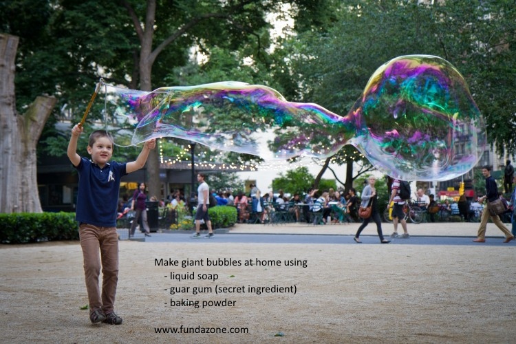 Ideaz How to make giant soap bubbles at home