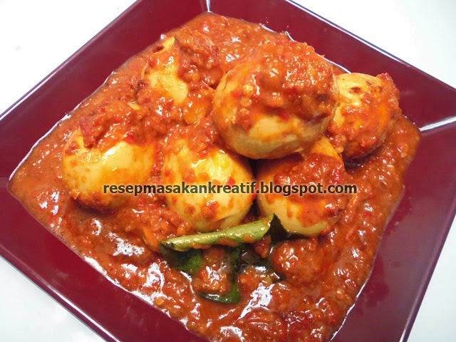  RESEP  TELUR  BUMBU  BALI  PEDAS ENAK Aneka Resep  Masakan 