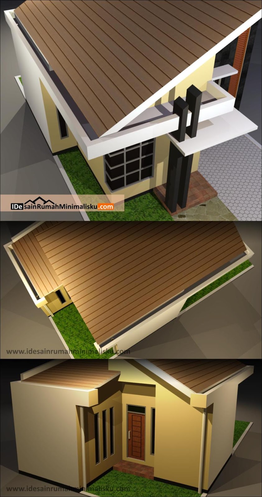 Gambar Disain Rumah Dan Bangunan Desain Rumah Minimalis Atap