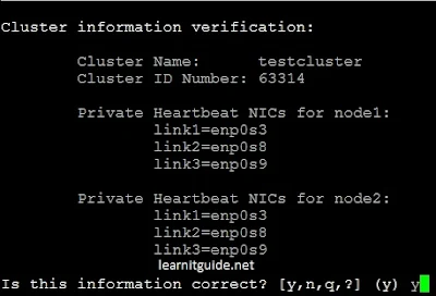 Configure two node VCS Cluster step by step