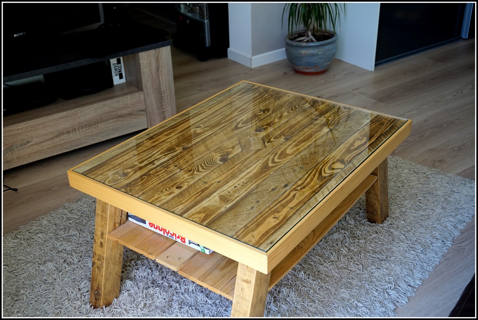 Comment faire une table basse en palette