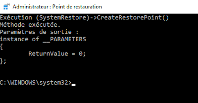 Trucs et astuces Windows 10 - Un raccourci pour créer un Point de restauration du système dans Windows 10 Trucs et astuces Windows 10 - Un raccourci pour créer un Point de restauration du système dans Windows 10