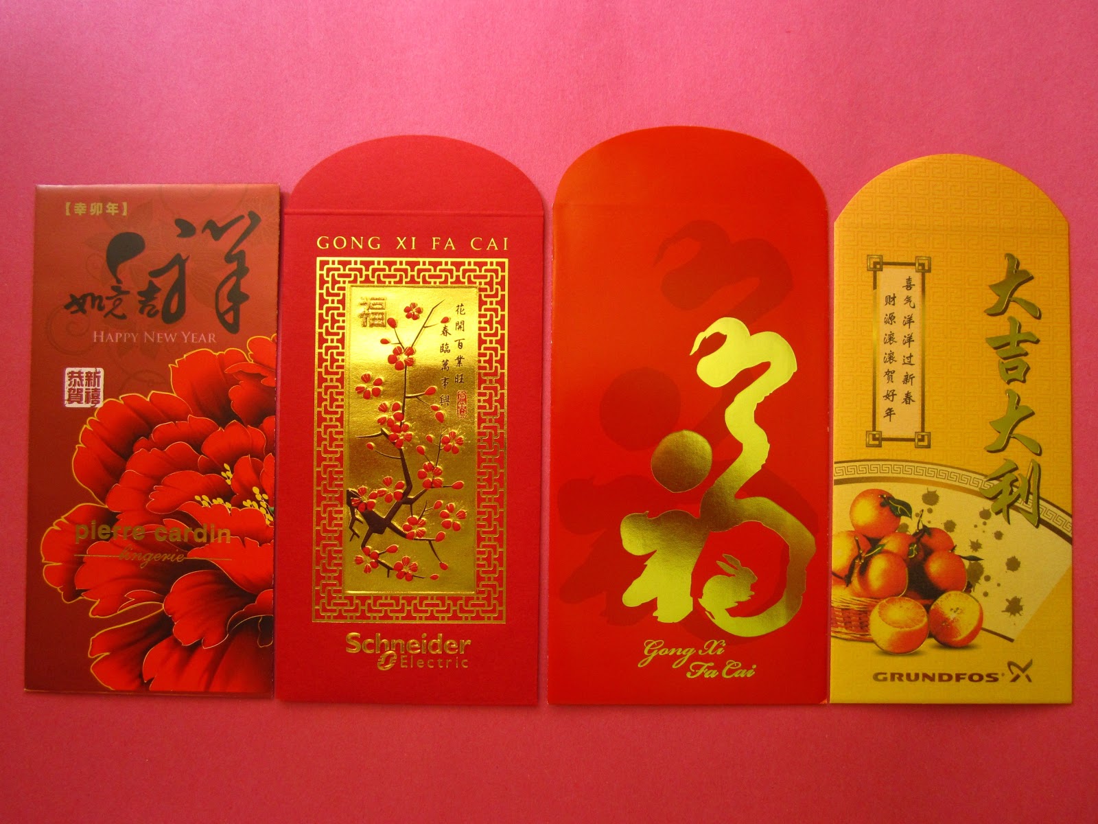 Collection World of Hohana: Ang Pow represented Chinese New Year