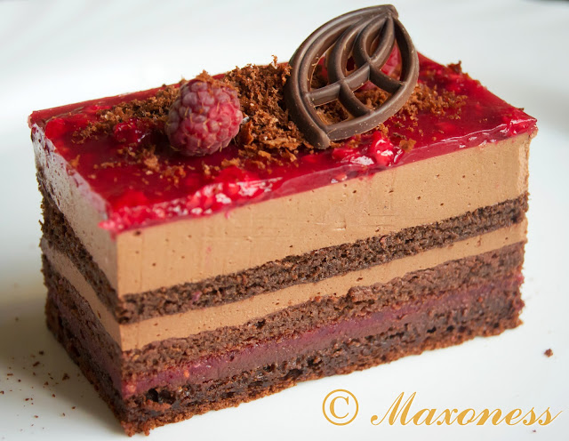 Малиново-шоколадный десерт от Уильяма Кёрли
