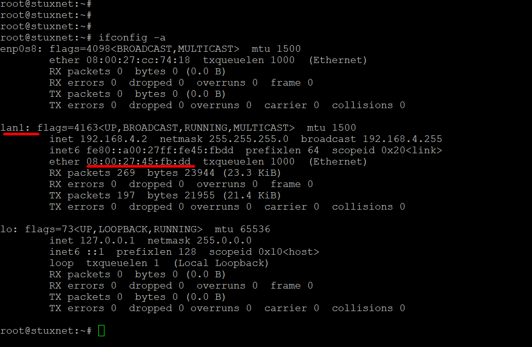 Renombrar las interfaces de red Debian 9