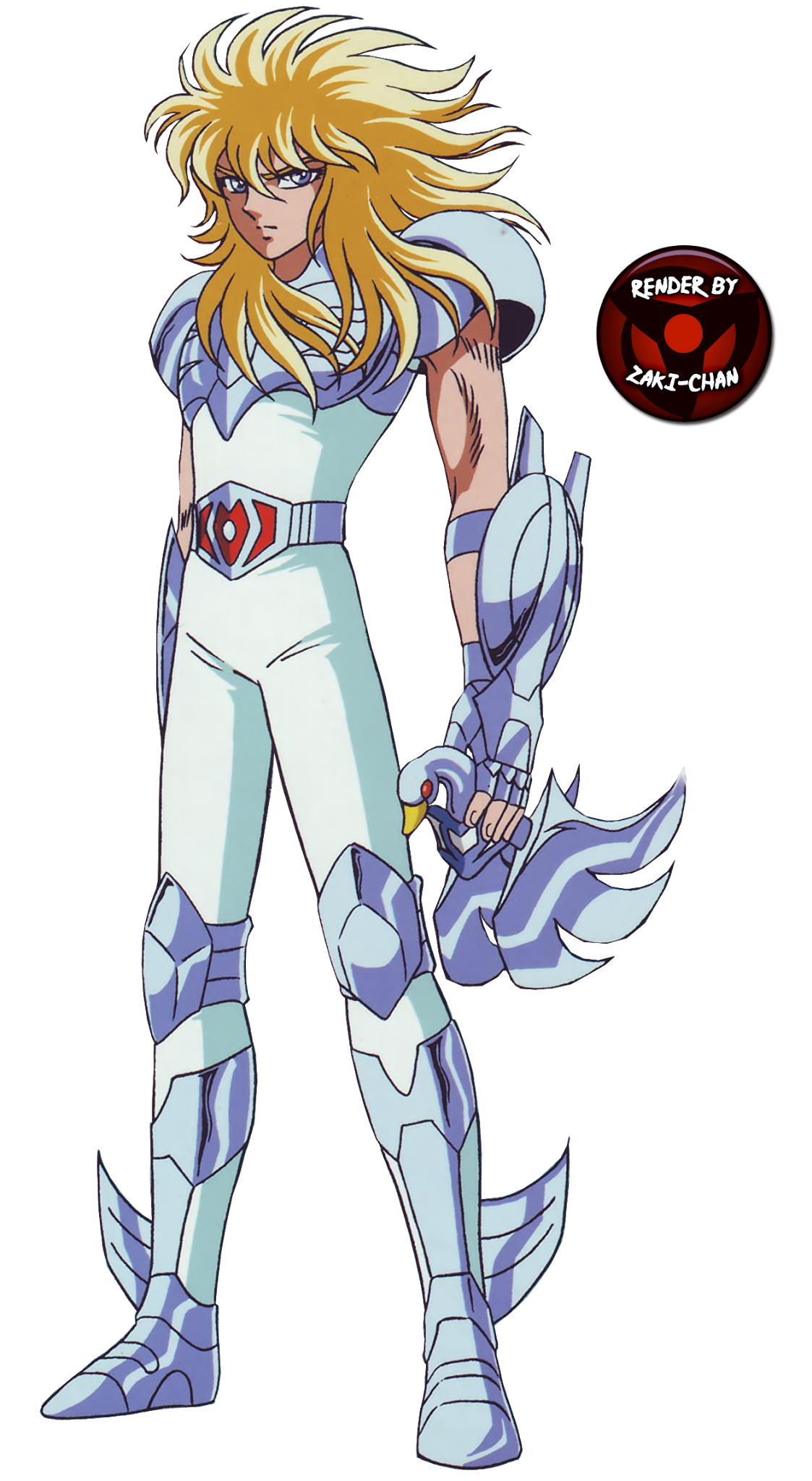 render Hyoga + Saint Seiya
