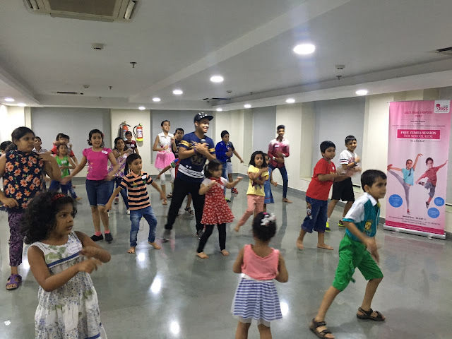 Paras Bliss Hospital, Panchkula Organizes Free Zumba Session for School Children Paras Bliss Hospital, Panchkula Organizes Free Zumba Session for School Children