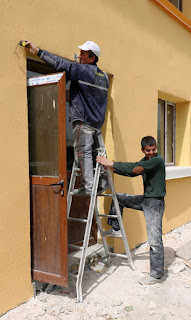 Putting a cable through the wall Putting a cable through the wall