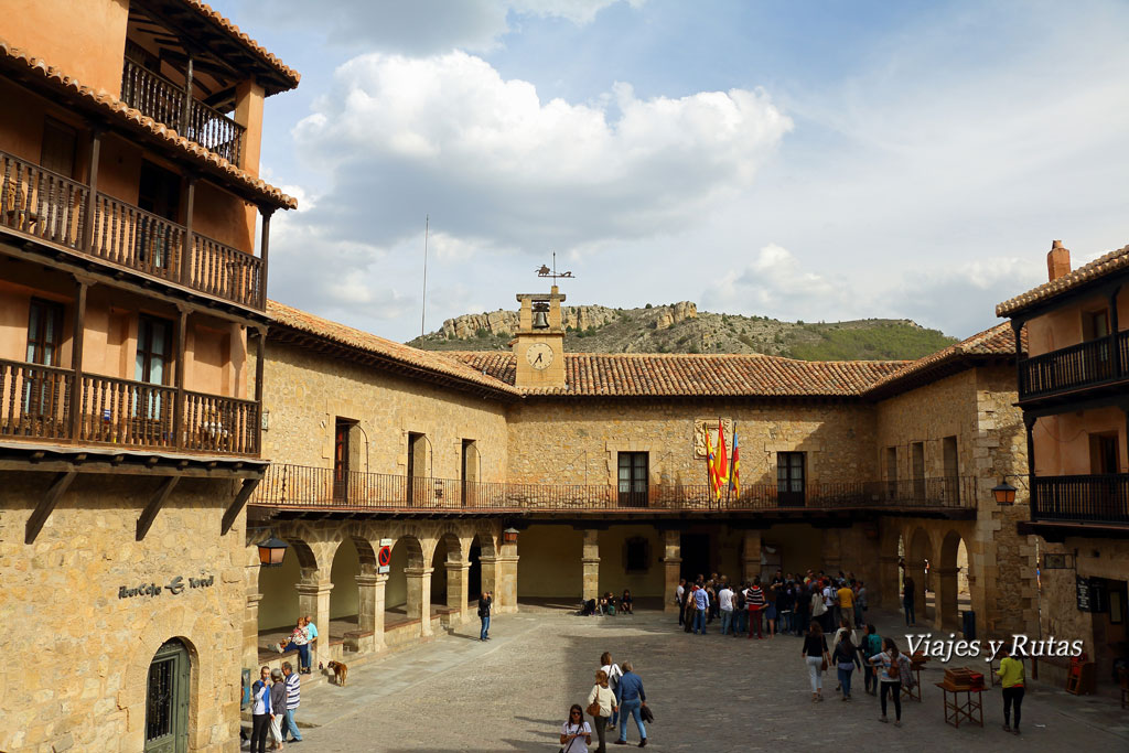Ayuntamiento en Plaza Mayor de Albarracín, Teruel