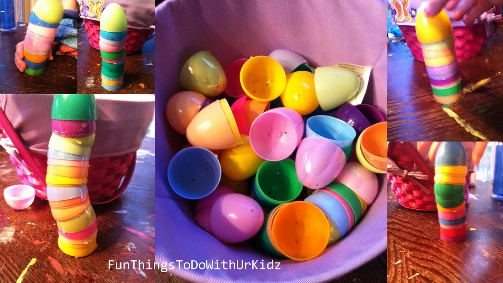 Easter Egg Stacking game