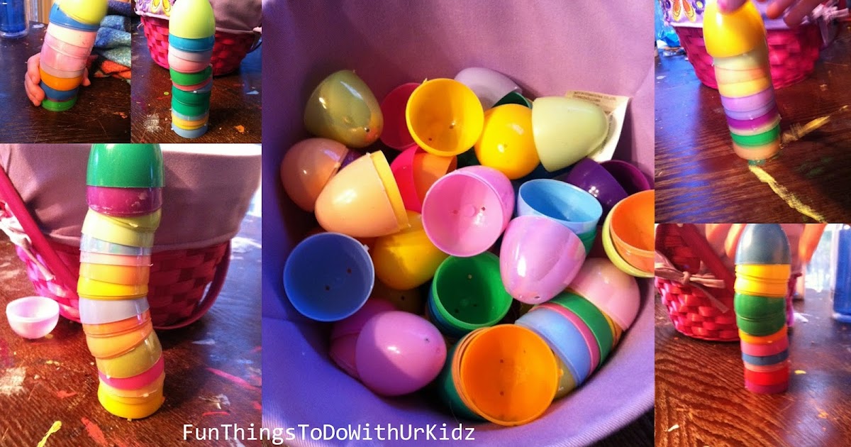 Easter Egg Stacking game