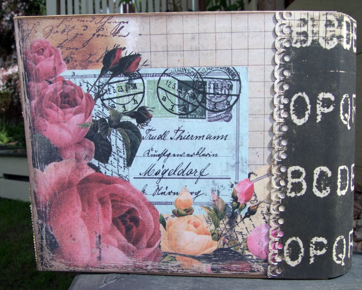 My Creative Scrapbook Step by Step Paper Bag Album Tutorial by Shell