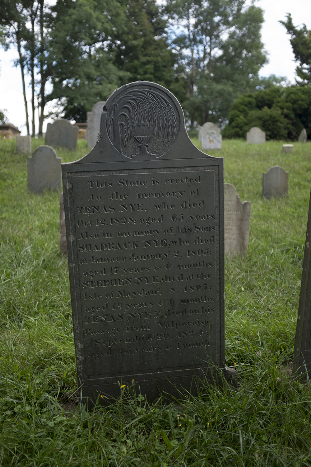 North American Cemeteries Old Town Cemetery in Sandwich, Massachusetts