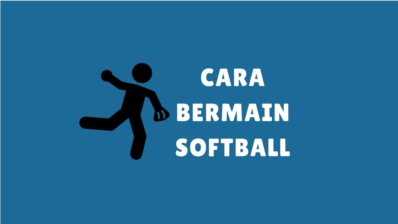 √ 9+ Tata Cara Bermain Permainan Softball yang Baik dan Benar