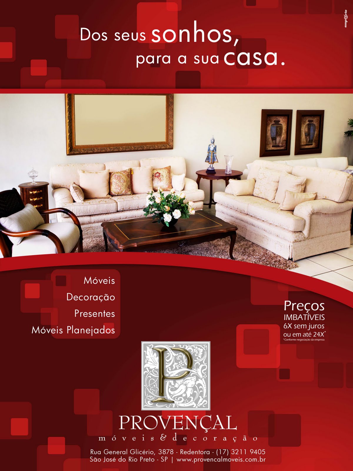 Anuncio Loja De Moveis E Decoração oliver