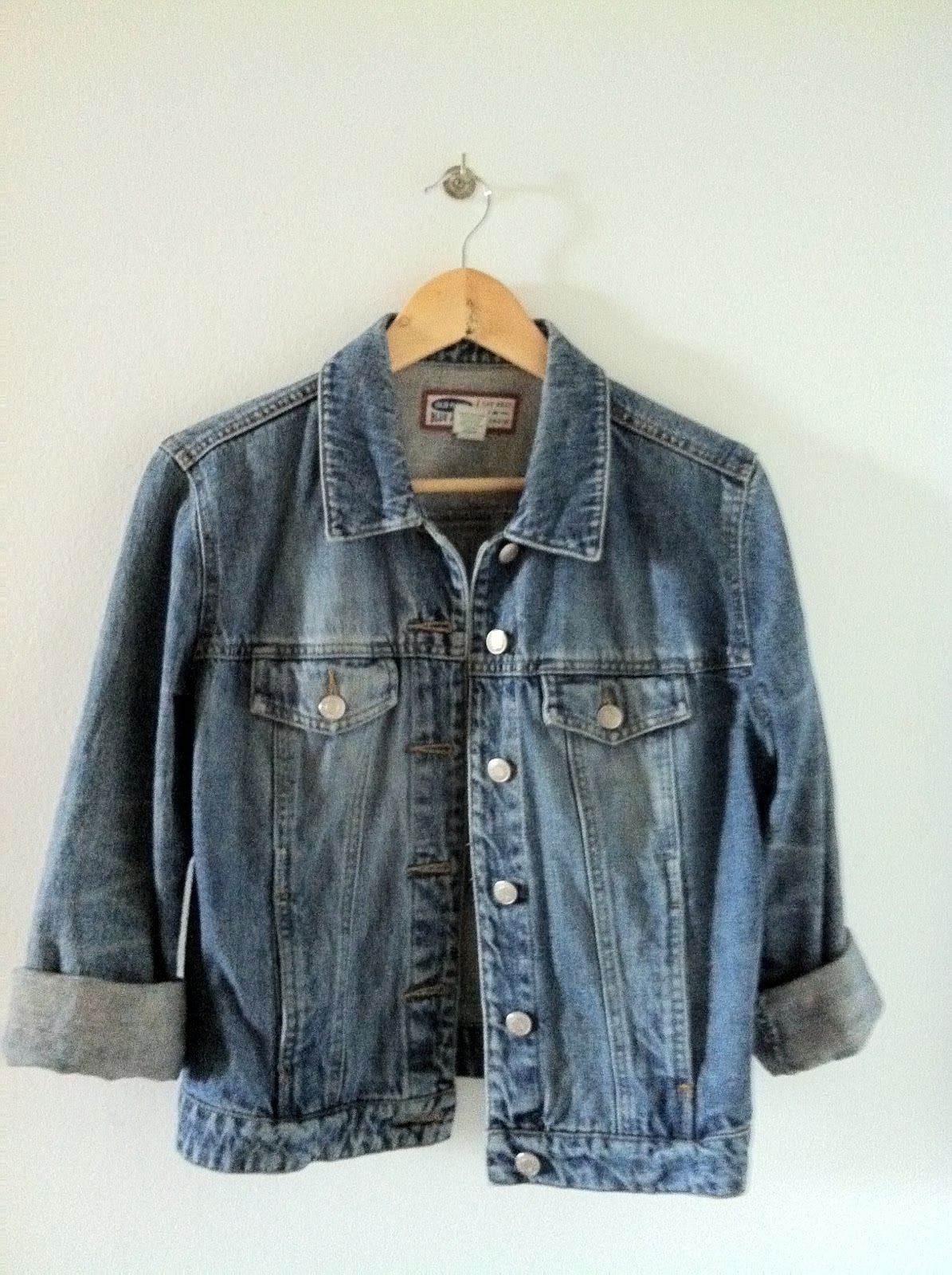 Fashion Atelier: Old Navy vintage jacket!