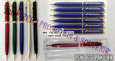 Barang Promosi Pulpen Metal Paku Kecil, Pulpen Paku Metal, Pen metal eksklusif, Jual pen paku murah, Pulpen Paku Metalik, Ballpoint Promosi Paku, Souvenir Pernikahan Pulpen Metal Paku