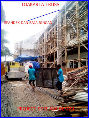 Proyek Spandek dan Baja Ringan SDIT ASA Djakarta Truss Proyek Spandek dan Baja Ringan SDIT ASA Djakarta Truss