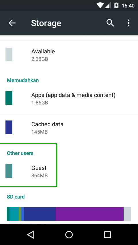Mengaktifkan Fitur Multi User/Guest Mode Android Lollipop Android One